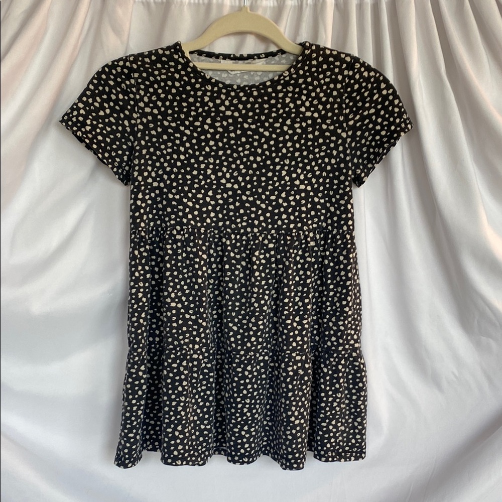 H&M Black and White Dress